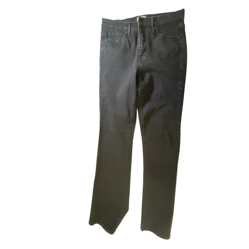 Jessica Simpson Womens Black High Rise Bootcut Jeans Size 6/28 Stretch Denim